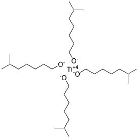 Titanium tetraisooctoxide Struktur