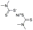 Dimethyldithiocarbamic acid, nickel salt Struktur