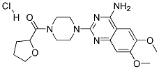 Terazosin hydrochloride, anhydrous Struktur