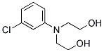 N,N-Bis(hydroxyethyl)-m-chloroaniline Struktur