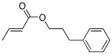 3-Phenylpropyl crotonate Struktur