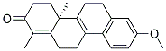 (S)-8-METHOXY-1,4A-DIMETHYL-4,4A,5,6,11,12-HEXAHYDRO-2(3H)-CHRYSENONE Struktur