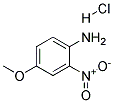 2-NITRO-P-ANISIDINEHYDROCHLORIDE Struktur