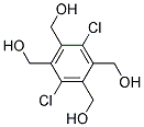 3,6-DICHLORO-1,2,4,5-BENZENETETRAMETHANOL Struktur