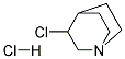 3-CHLORO-1-AZABICYCLO(2.2.2)OCTANEHYDROCHLORIDE Struktur