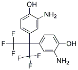 4,4'-(2,2,2-TRIFLUORO-1-(TRIFLUOROMETHYL)ETHYLIDENE)BIS(2-AMINOPHENOL) Struktur