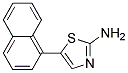 5-(1-NAPHTHYL)-2-THIAZOLAMINE Struktur