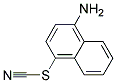 4-AMINO-1-NAPHTHYLTHIOCYANATE Struktur