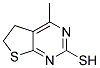 4-METHYL-5,6-DIHYDROTHIENO(2,3-D)PYRIMIDINE-2-THIOL Struktur