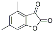 4,6-DIMETHYL-2,3-BENZOFURANDIONE Struktur