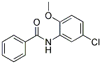 5'-CHLORO-2'-METHOXYBENZANILIDE Struktur