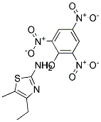 4-ETHYL-5-METHYL-2-THIAZOLAMINEPICRATE Struktur