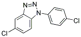 5-CHLORO-1-(P-CHLOROPHENYL)BENZOTRIAZOLE Struktur