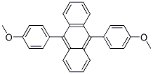 9,10-BIS(P-METHOXYPHENYL)ANTHRACENE Struktur