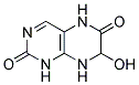 7-HYDROXY-1,5,7,8-TETRAHYDRO-2,6-PTERIDINEDIONE Struktur