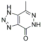 7-METHYL-1,5-DIHYDRO-1,2,3-TRIAZOLO(4,5-D)PYRIDAZIN-4-ONE Struktur