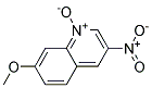 7-METHOXY-3-NITROQUINOLINE1-OXIDE Struktur