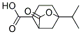 ENDO-5-ISOPROPYL-7-OXO-6-OXABICYCLO(3.2.1)OCTANE-2-CARBOXYLICACID Struktur