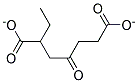 ETHYLHYDROGEN4-OXOHEPTANEDIOATE Struktur