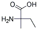 DL-2-AMINO-2-METHYLBUTYRICACID Struktur