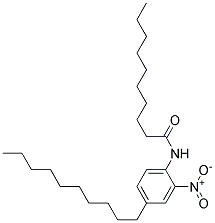 N-(4-DECYL-2-NITROPHENYL)DECANAMIDE Struktur