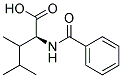 N-BENZOYL-3-METHYLLEUCINE Struktur