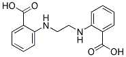 O,O'-(ETHYLENEDIIMINO)DIBENZOICACID Struktur