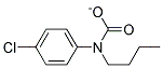 P-CHLOROPHENYLBUTYLCARBAMATE Struktur