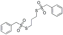 S,S'-TRIMETHYLENEBIS(PHENYLMETHANETHIOSULFONATE) Struktur