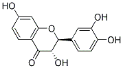 TRANS-2-(3,4-DIHYDROXYPHENYL)-3,7-DIHYDROXY-4-CHROMANONE Struktur