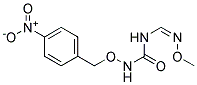 (Z)-N'-Methoxy-N-(4-nitrobenzyloxycarbamoyl)formimidamide Struktur