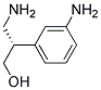 (S)-3-(3-AMINOPHENYL)-BETA-ALANINOL
 Struktur