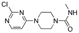 4-(2-chloropyrimidin-4-yl)-N-methylpiperazine-1-carboxamide Struktur