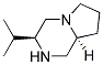 (3S,8aS)-3-(1-methylethyl)octahydropyrrolo[1,2-a]pyrazine Struktur