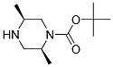 tert-butyl (2S,5S)-2,5-dimethylpiperazine-1-carboxylate Struktur