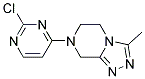 7-(2-chloropyrimidin-4-yl)-3-methyl-5,6,7,8-tetrahydro[1,2,4]triazolo[4,3-a]pyrazine Struktur