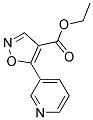 ethyl 5-pyridin-3-ylisoxazole-4-carboxylate Struktur