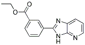 ethyl 3-(3H-imidazo[4,5-b]pyridin-2-yl)benzoate Struktur