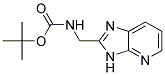 tert-butyl (3H-imidazo[4,5-b]pyridin-2-ylmethyl)carbamate Struktur