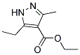 ethyl 5-ethyl-3-methyl-1H-pyrazole-4-carboxylate Struktur