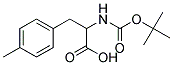 2-[(tert-butoxycarbonyl)amino]-3-(4-methylphenyl)propanoic acid Struktur