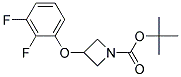 3-(2,3-Difluoro-phenoxy)-azetidine-1-carboxylic acid tert-butyl ester Struktur