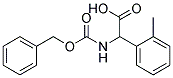 (2R)-{[(benzyloxy)carbonyl]amino}(2-methylphenyl)ethanoic acid Struktur