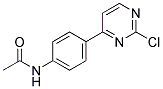 N-[4-(2-Chloro-pyrimidin-4-yl)-phenyl]-acetamide Struktur