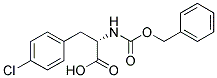 (2S)-2-{[(benzyloxy)carbonyl]amino}-3-(4-chlorophenyl)propanoic acid Struktur