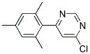 4-Chloro-6-(2,4,6-trimethyl-phenyl)-pyrimidine Struktur