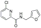 6-Chloro-pyridine-2-carboxylic acid (furan-2-ylmethyl)-amide Struktur