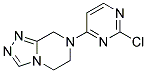 7-(2-chloropyrimidin-4-yl)-5,6,7,8-tetrahydro[1,2,4]triazolo[4,3-a]pyrazine Struktur