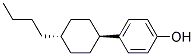 4-TRANS(4'-BUTYLCYCLOHEXYL)PHENOL Struktur