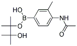 4-ACETAMIDO-3-METHYLPHENYLBORONIC ACID PINACOL ESTER Struktur